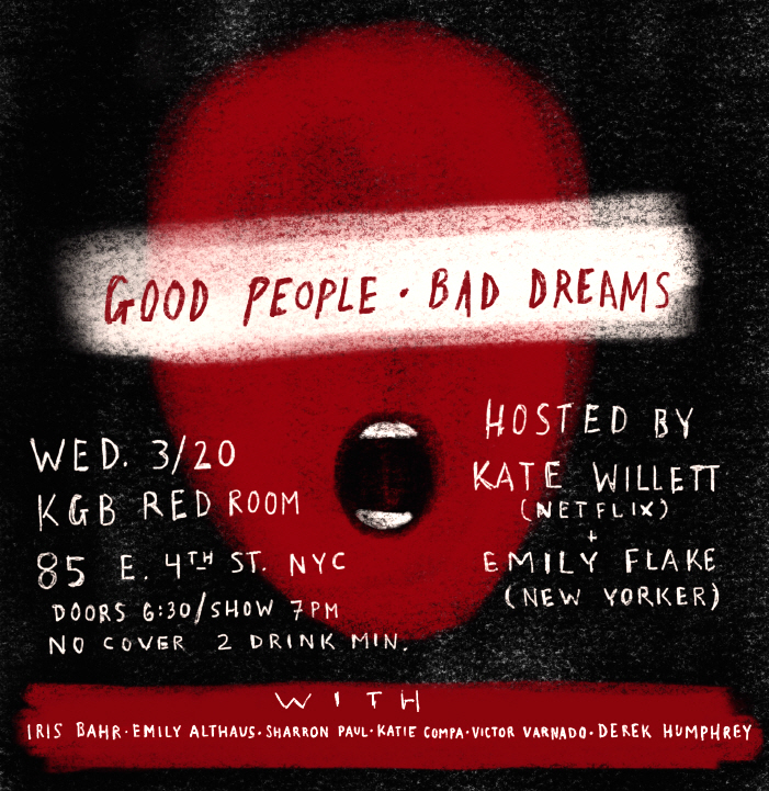 Emily Flake & Kate Willett: "Nightmares: The Best People Tell Their Worst Dreams"